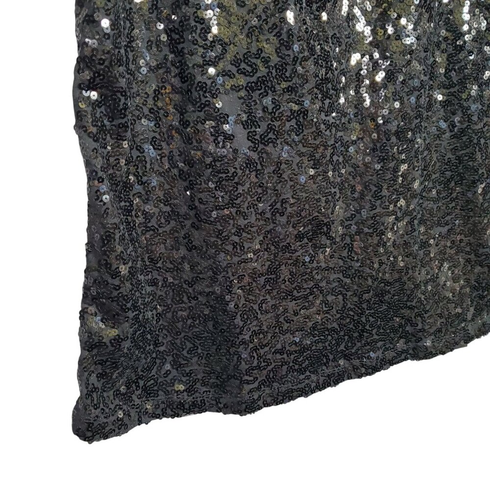 Old Navy Womens XXL Top Tank Sequin Scoop Sparkly Party Wear Lightweight Layer - Picture 6 of 10